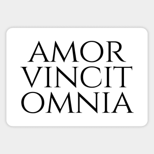 Amor Vincit Omnia - Love Conquers All Magnet